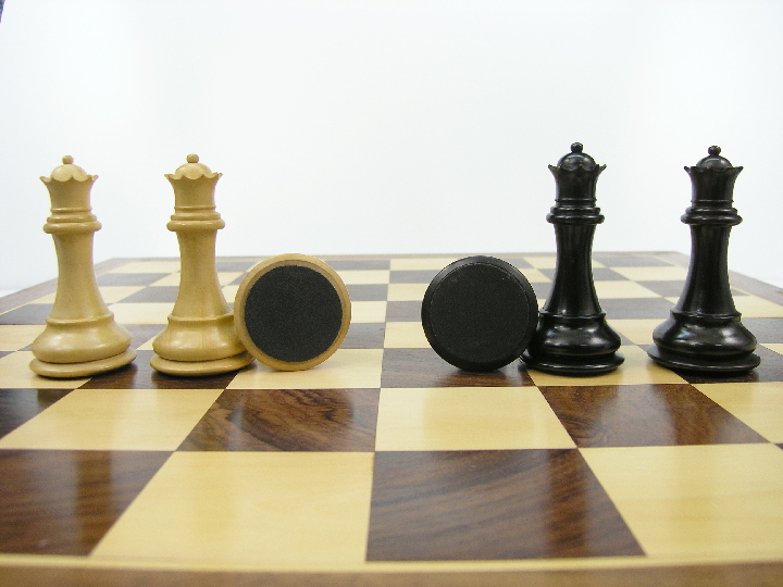 Ebony Chess Board with Rosewood Border - 2in Squares - ChessBaron Chess  Sets Canada - Call (213) 325 6540