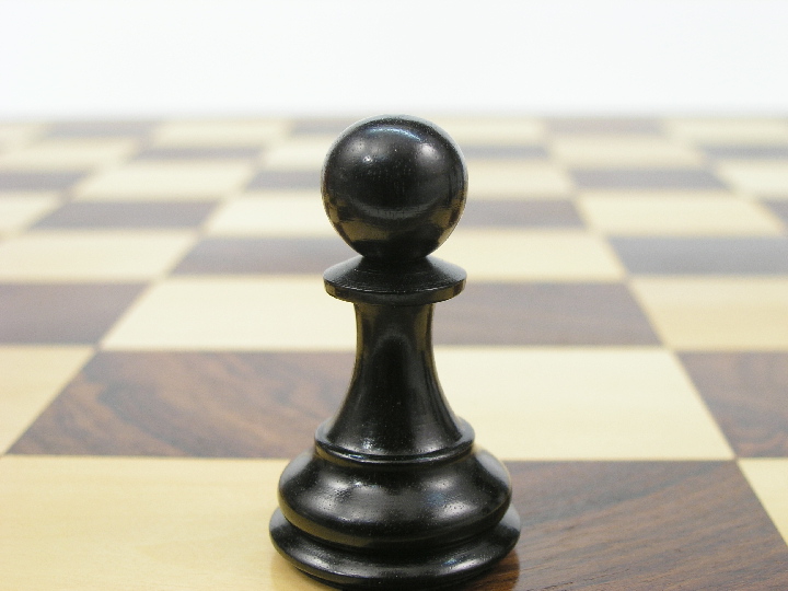 Ebony Chess Board with Rosewood Border - 2in Squares - ChessBaron Chess Sets Canada - Call (213) 325 6540
