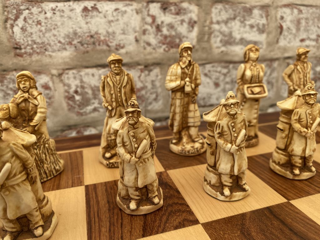 Sherlock Holmes Chess Set ChessBaron Chess Sets Canada Call (213