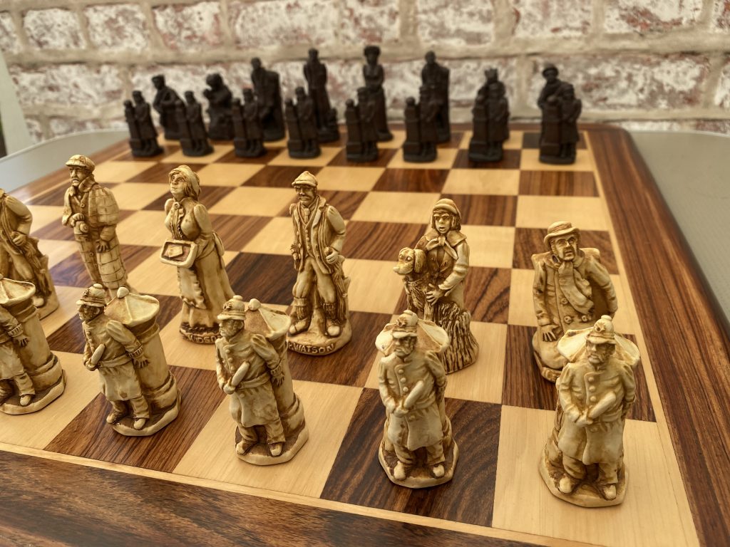 Sherlock Holmes Chess Set ChessBaron Chess Sets Canada Call (213