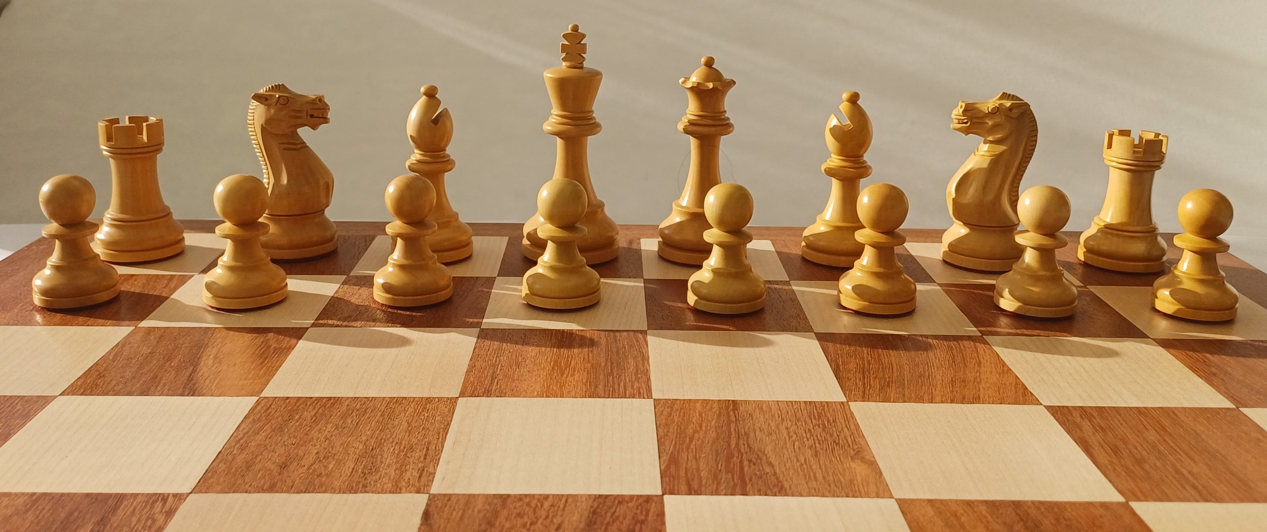 The Judit Polgar Ebonized Chess Set