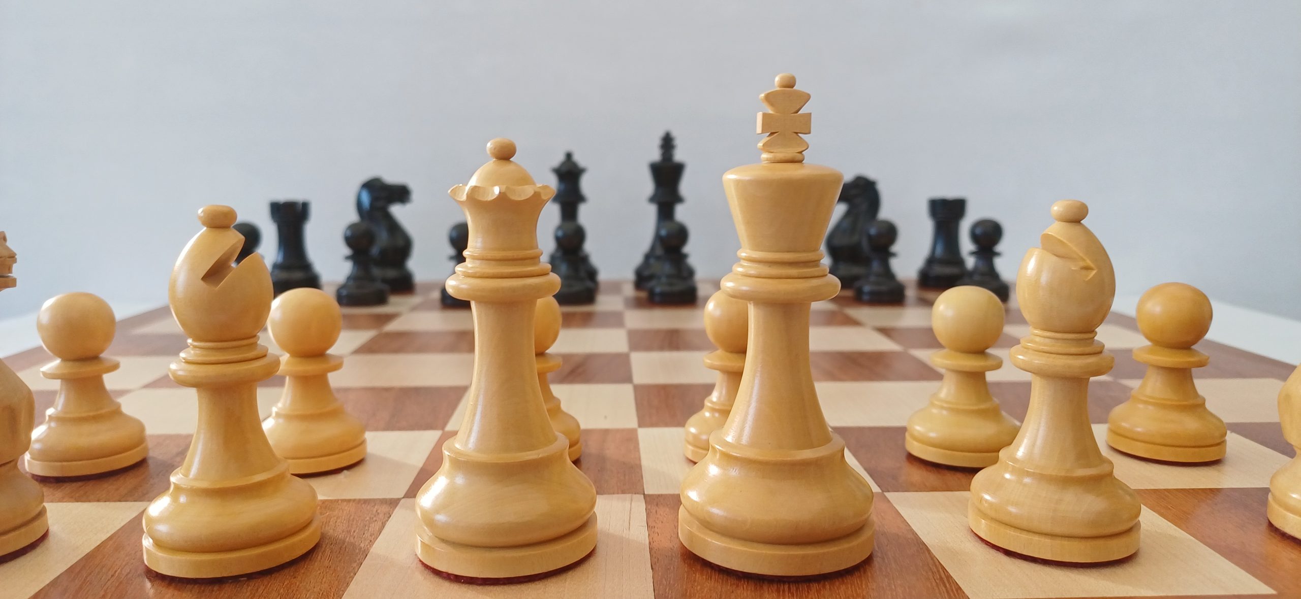 The Judit Polgar Ebonized Chess Set