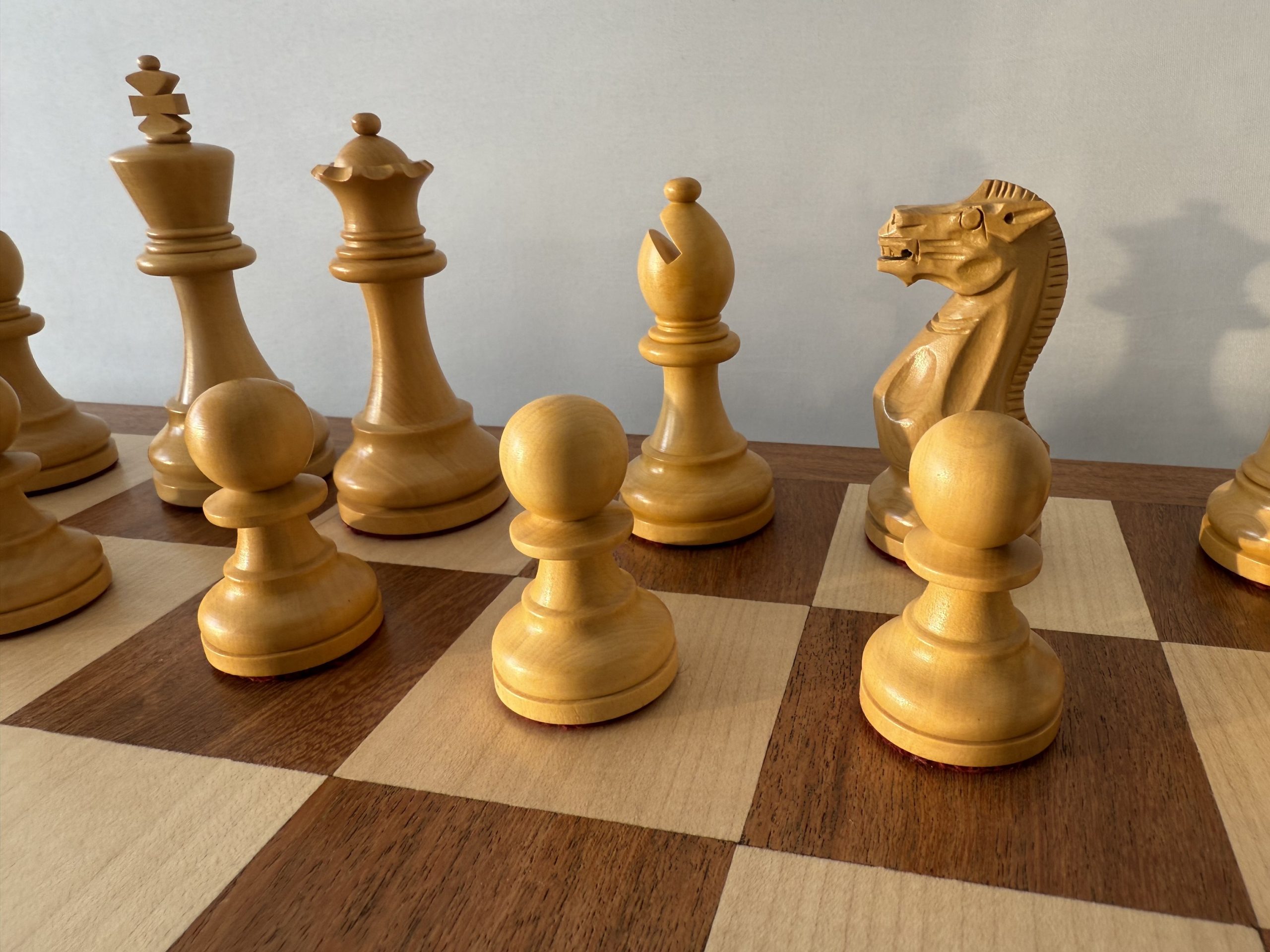 The Judit Polgar Ebonized Chess Set