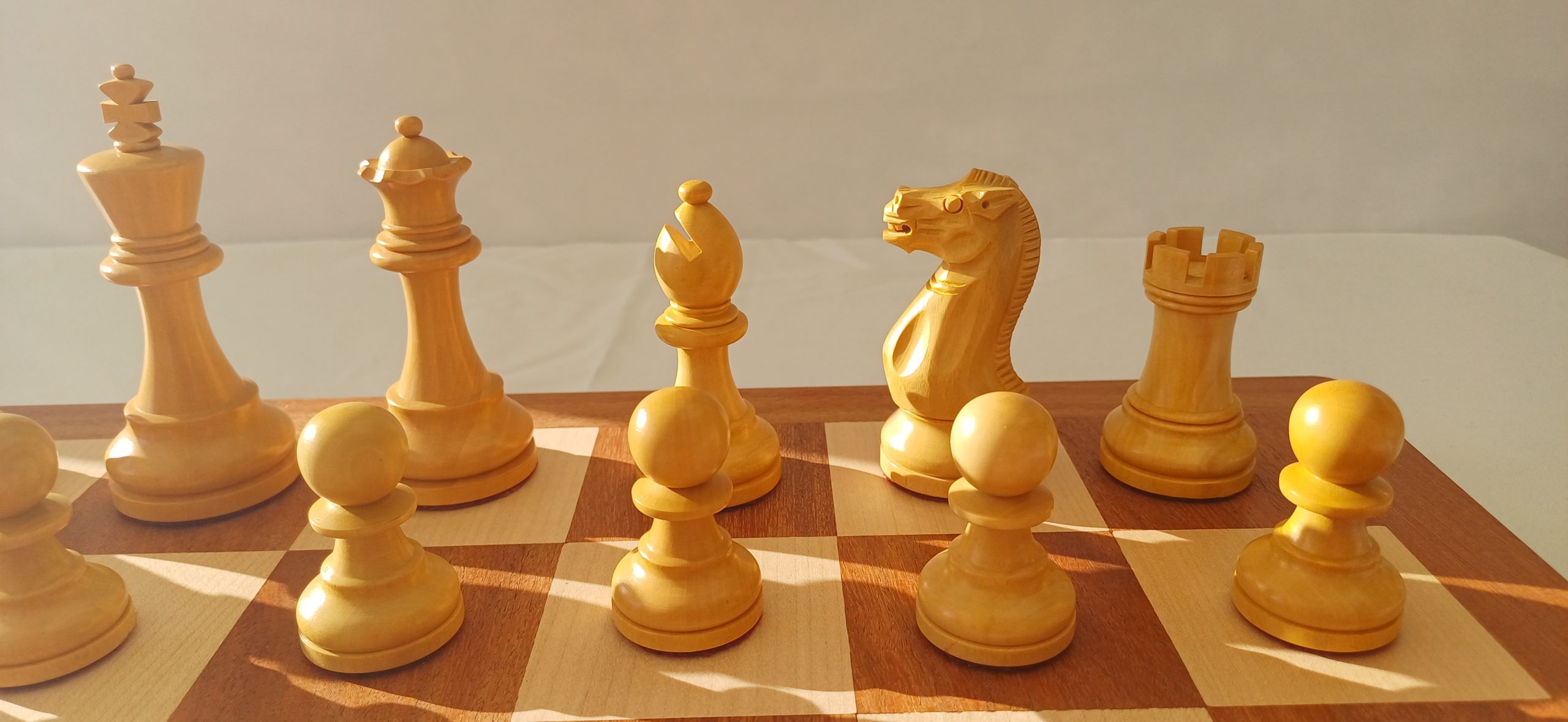 The Judit Polgar Ebonized Chess Set